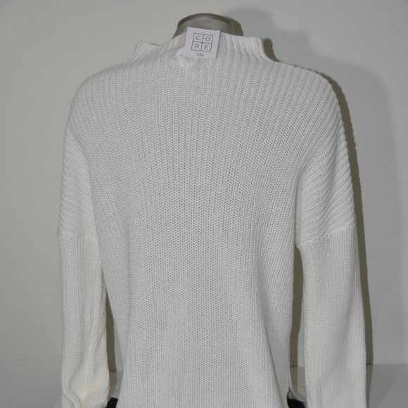 NWT Core Life Oversized Ivory Sweater *Flawed* Size Large - Picture 4 of 13
